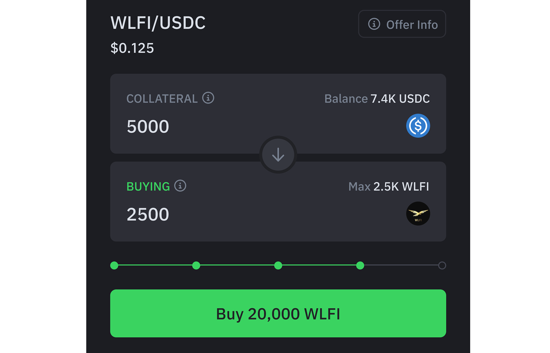 Pick a deal or create your own